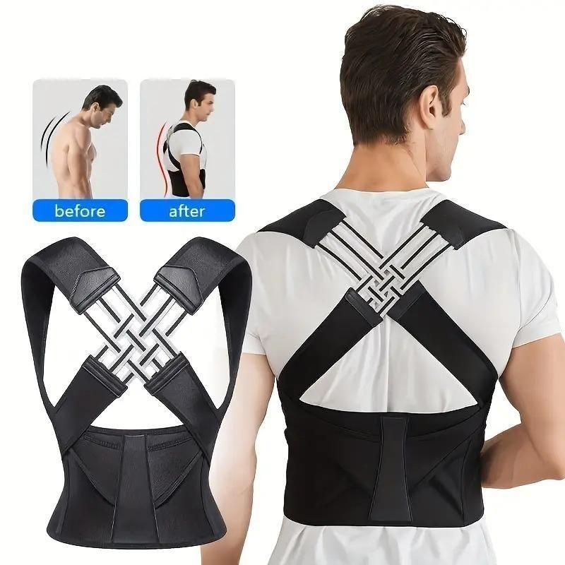Indian Posture™ Black Orthopedic Spine Alignment Belt
