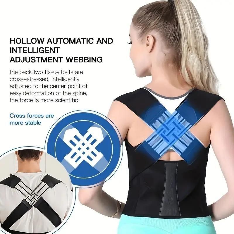 Indian Posture™ Black Orthopedic Spine Alignment Belt
